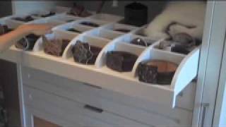 The Classic White Closet Tour by Lisa Adams, LA Closet Design