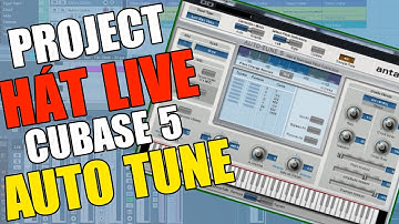 ✅ Hướng dẫn sử dụng phần mềm thu âm CUBASE 5 - AUTO TUNE Project hát live tốt nhất, dễ hiểu đơn giản