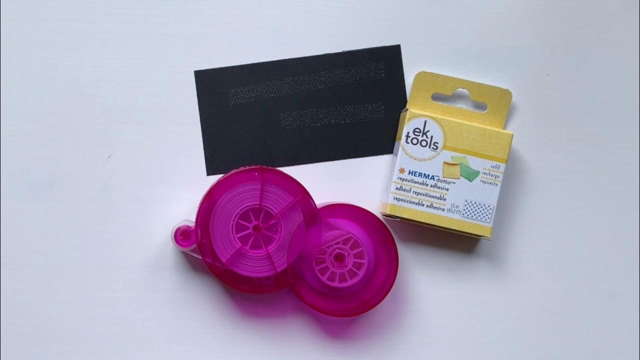 How to refill a Herma Dotto Adhesive Dispenser by EK Tools YouTube