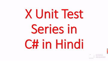 Part 7: Assert Method Matches 10 | x Unit testing c# in Hindi  | DotNet Core