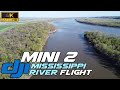 DJI Mini 2 Spring Flight Over the Mighty Mississippi River