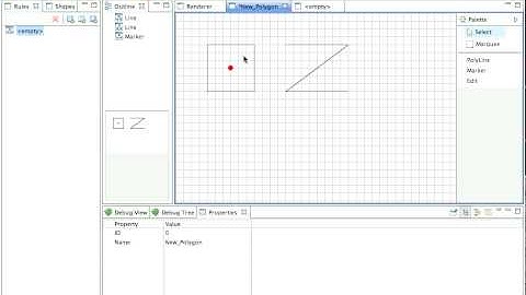 Shape Grammar Interpreter - Shape Editor