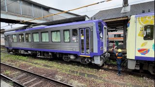 作業担当は、JR東海❗️キハ120切り離し作業❗️亀山駅