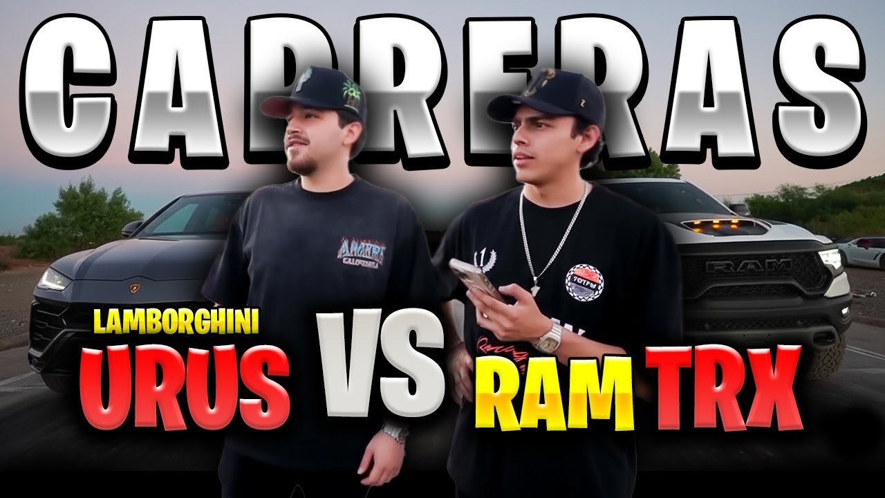 LONCHE Y WILLITO HACEN CARRERAS CLANDESTINAS URUS VS TRX