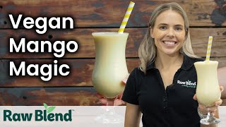 How to make a Vegan Mango Magic Smoothie in a Vitamix Blender! | Recipe Video