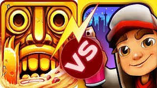 Subway Surfers Vs Temple Run 2 Unlimited Run II Android IOS Gameplay screenshot 5