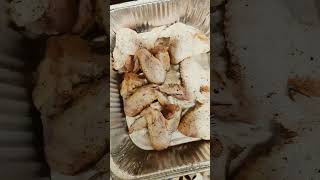 Easy Lunch or Dinner - White Rice - Chicken Wings - Avocado #easyrecipe #chicken