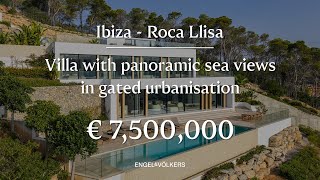 Ibiza - Villa With Panoramic Sea Views In Gated Urbanisation