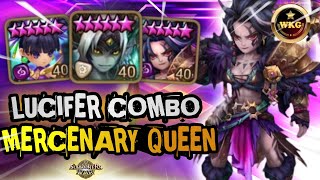 WTF COMBO! SIGRID IS SO BROKEN FOR LUCIFER COMBO IN RTA SUMMONERS WAR