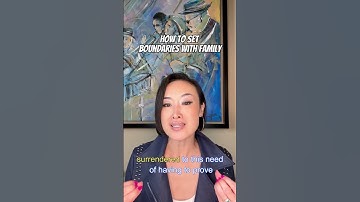How To Set Boundaries With Family | #shorts