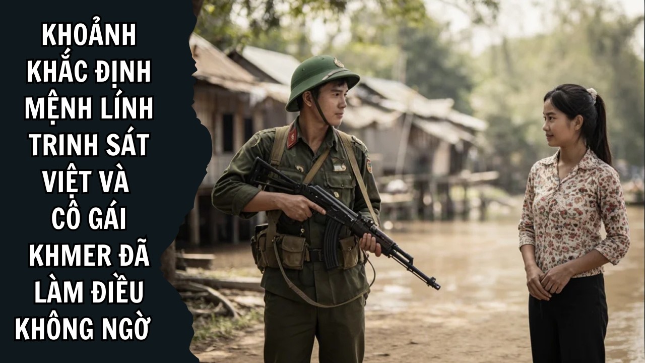 Khoảnh Khắc Định Mệnh   Lính Trinh Sát Việt Và Cô Gái Khmer Đã Làm Điều Không Ngờ  #chiếntrườngk