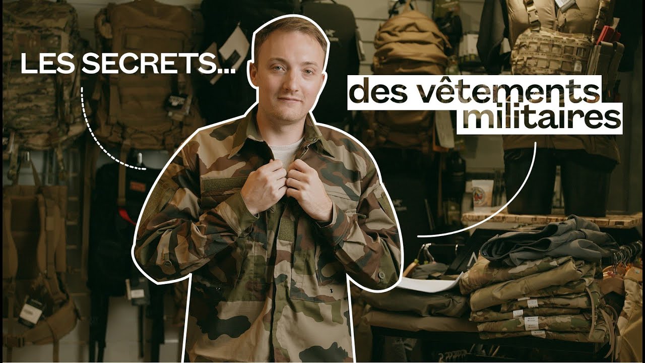 Les secrets… des vêtements des militaires