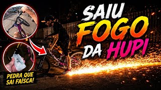 COLOQUEI A PEDRA QUE SAI FAISCA NA HUPI! (BIKE VLOG)