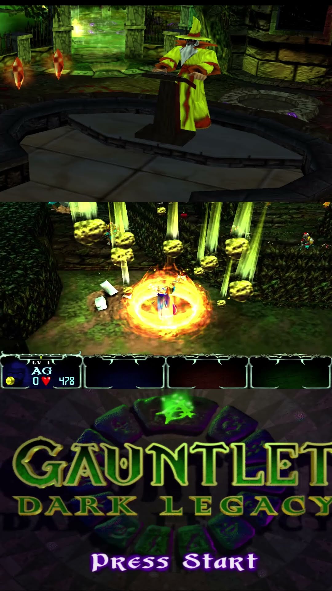 Gauntlet Dark Legacy PS2 - YouTube
