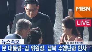 [남북정상회담] 문 대통령-김 위원장 악수 나누며 작별 인사