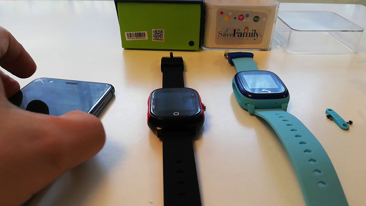 Relojes para niños Smartwatch GPS Kids de SaveFamily