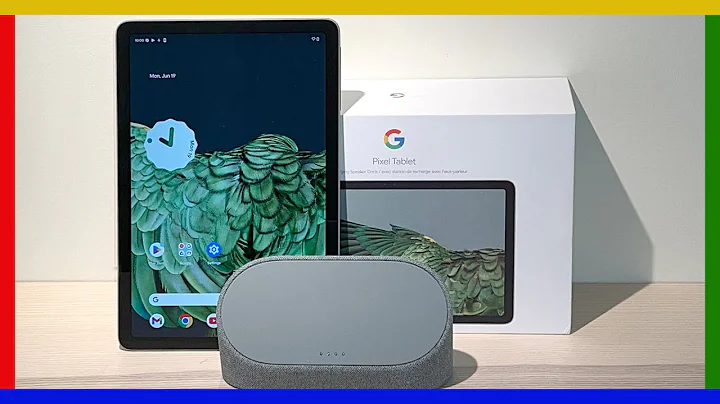New Google Pixel Tablet Unboxing With Charging Speaker Dock - Hazel