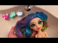 Giving a thrifted amaya raine doll a makeover rainbow high  zombiexcorn