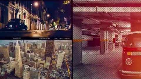 Glitch Slideshow After Effects Templates