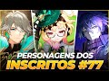 PERSONAGENS DOS INSCRITOS #77 (Xiao, Clorinde, Alhaitham, Emilie e Flins) #genshinimpact