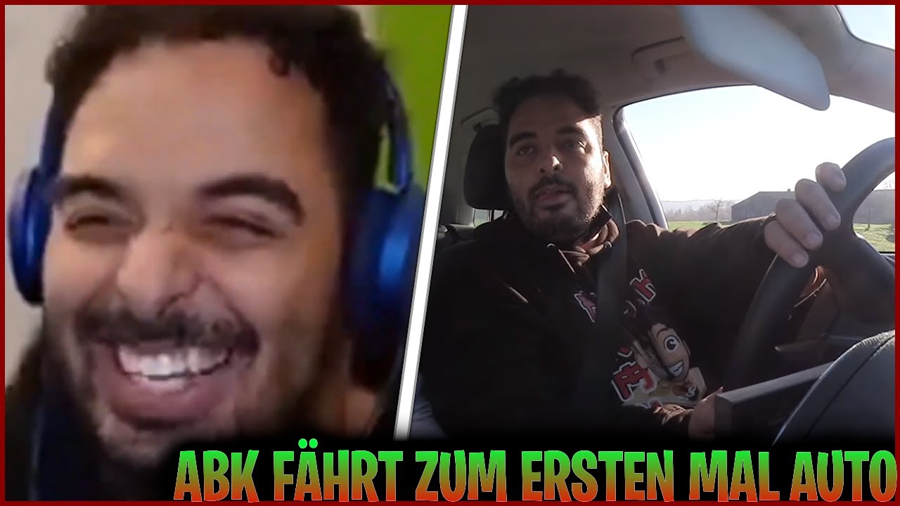 ABK FÄHRT ZUM ERSTEN MAL AUTO!!😱😱 /// ABK & SAMI STREAM HIGHLIGHTS