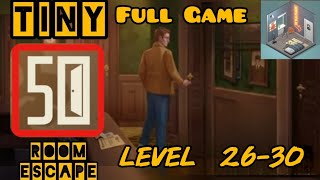 50 Tiny Room Escape Level 26 27 28 29 30 Full Walkthrough