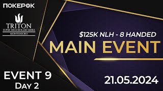 Triton Poker 2024 E#9|$125K NLH| Артем Ласовский, Алексей Поняков, Виктор Малиновский, Линус Лелигер