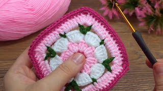 : Very easy crochet motif miniature bag model explanation #crochet #knitting