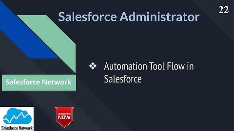 Day 22 Automation Tool Flow in Salesforce