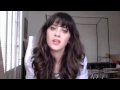 Videochat Karaoke - Zooey Deschanel, The Wayward Wind.