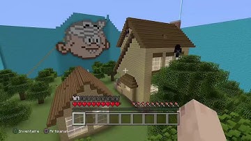 CACHE CACHE SUR MINECRAFT MAP BIENVENUE CHEZ LES LOUD ! LOUD HOUSE | TROLL KIKOO HEROBRINE | PS4 FR