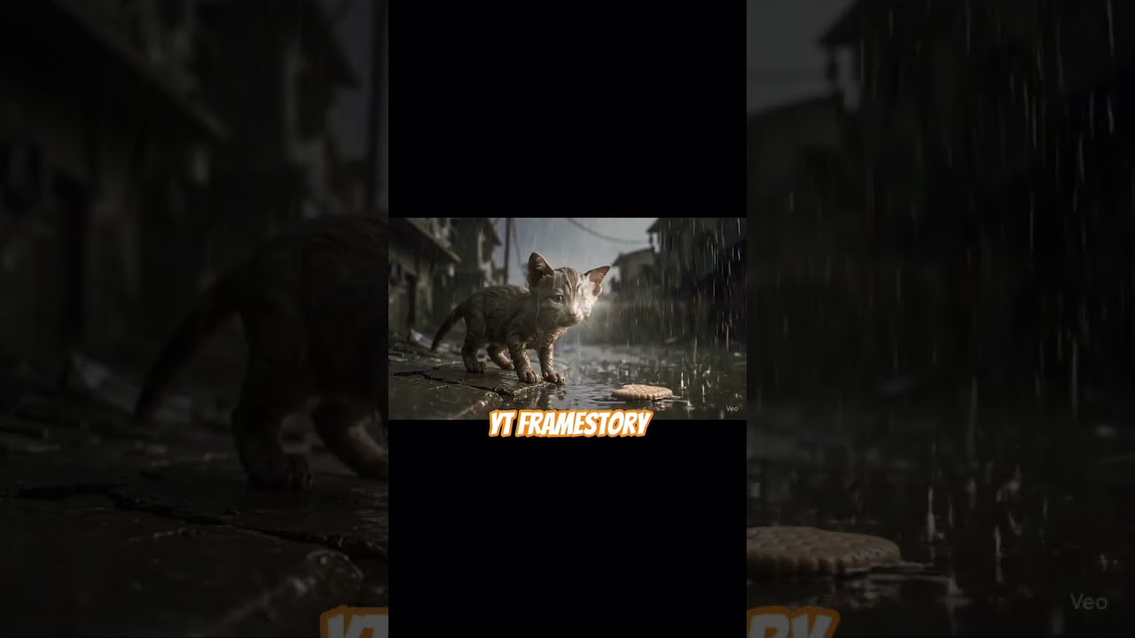 Meow kehujanan 😭 #cat #catshorts #kucing #catvideos #cat