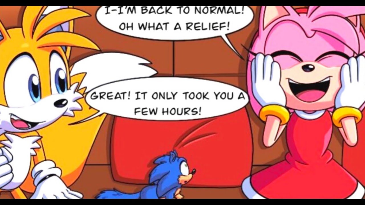 Sonic Movie Comic Dub (SonAmy): Underneath the Mistletoe 