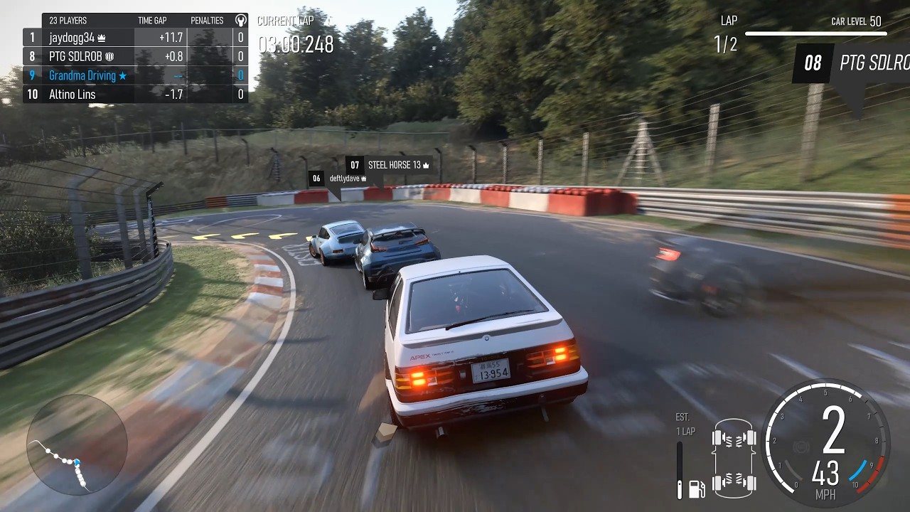 The Last Toyota AE86 Race Before Heading to Japan (Forza