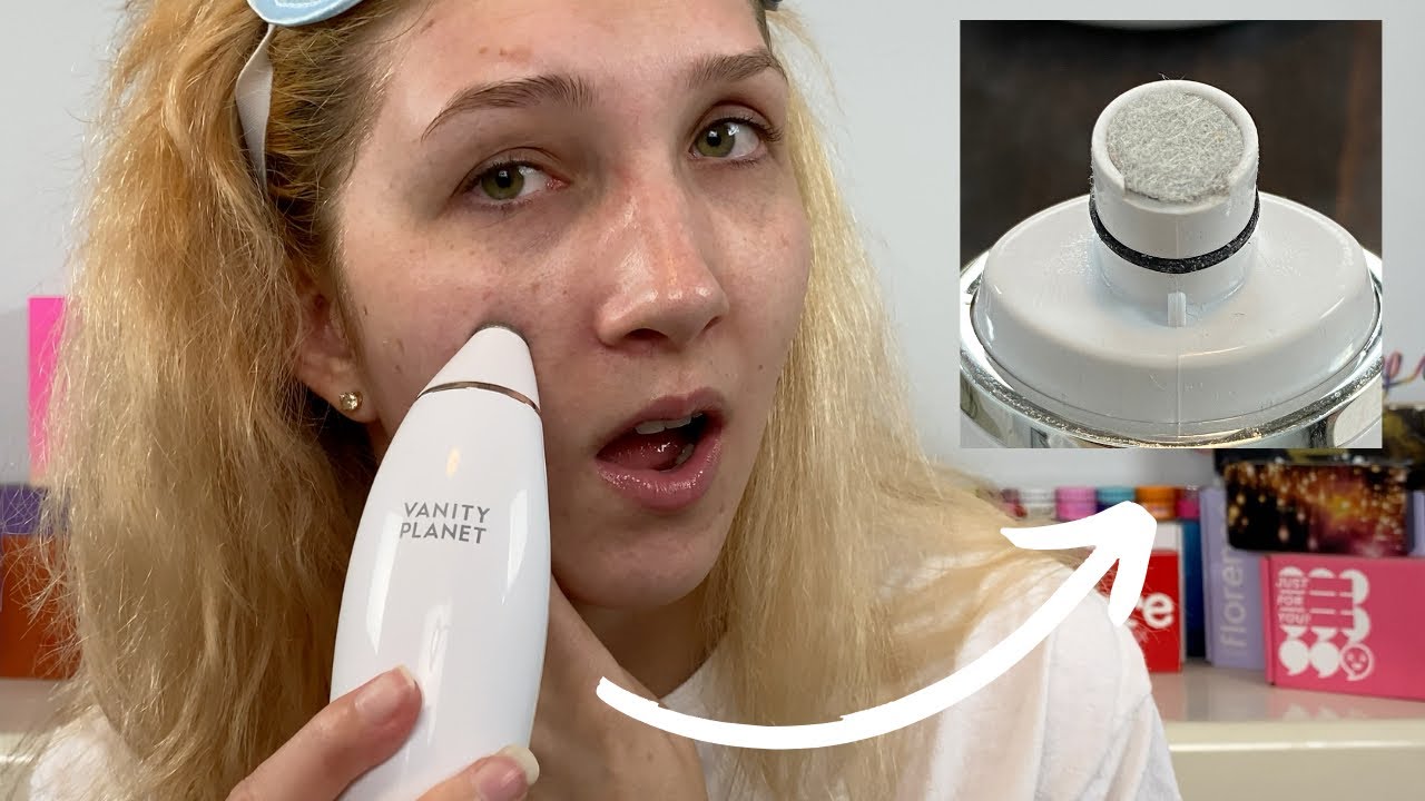 Microdermabrasion Device For AT HOME?! Vanity Exfora YouTube