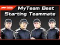 F1 2020 My Team - Who is the BEST ROOKIE TEAMMATE to start with??