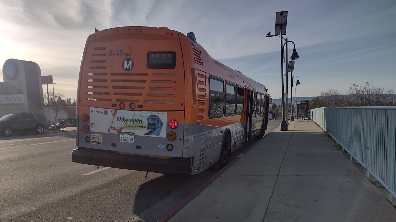 Full Ride LA Metro Line 240 Universal Studio City Station To 