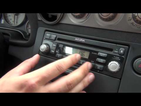 GTA Car Kits - Acura RSX 2002-2006 install of iPhone, iPod and AUX adapter for factory stereo