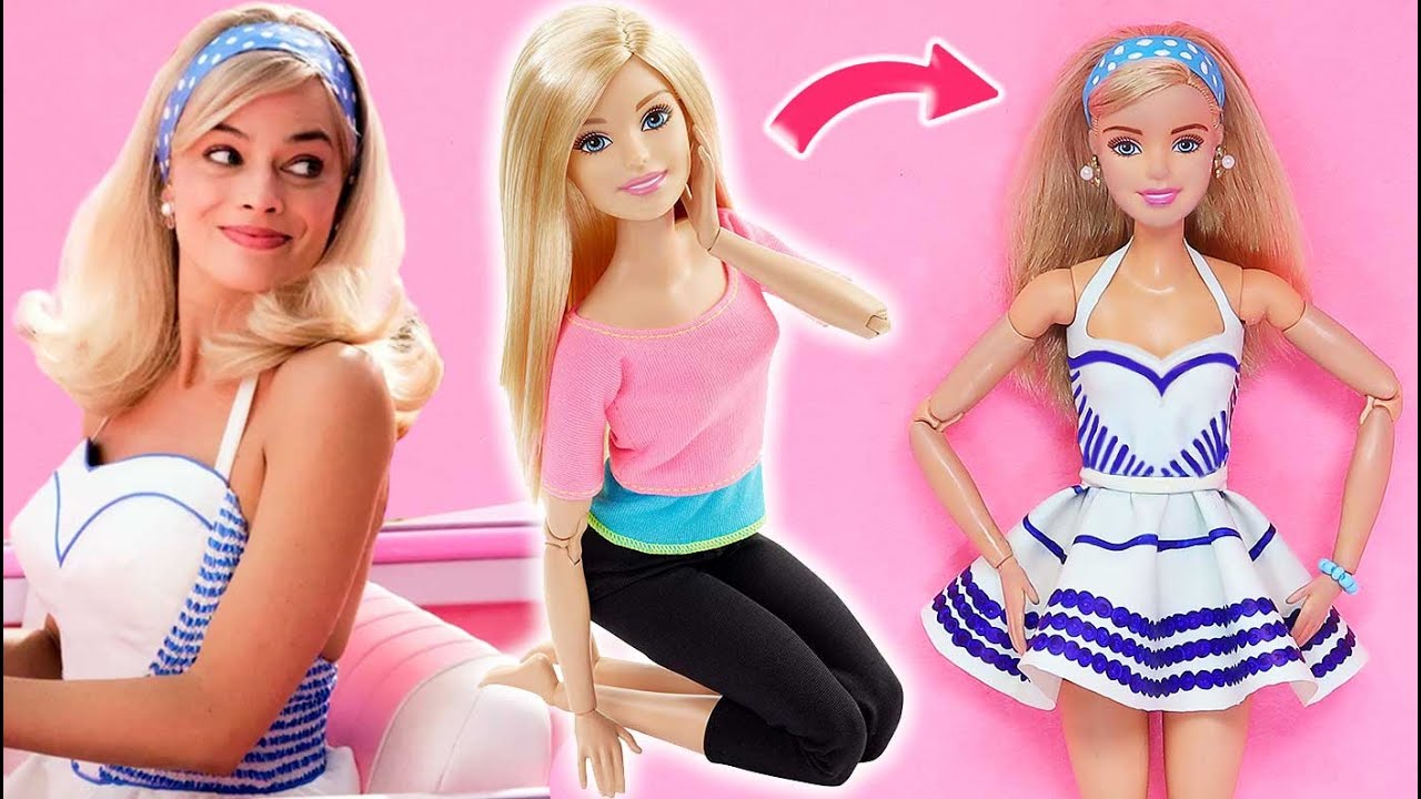 Barbie Muñeca Forma De Dibujos Animados Película De Aluminio Globo Fiesta  De Cumpleaños Decoración De Juguete Juego De Globos