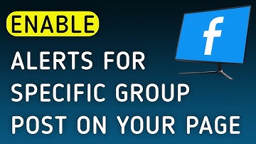 How To Enable Notifications For Specific Group Post On your Page On Facebook App On PC (New Update)