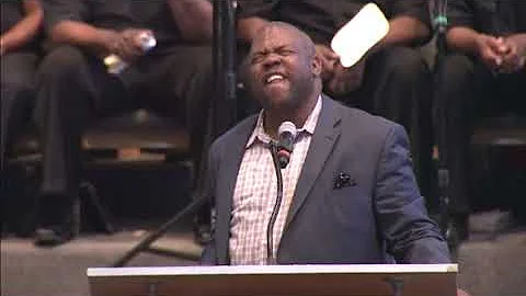 Bishop Alexis Thomas singing,  Have a Little Talk ...