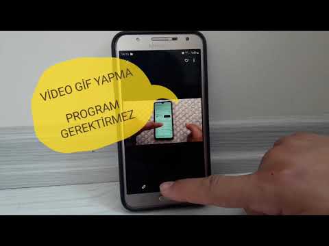 Video gif yapma (program gerektirmeden)