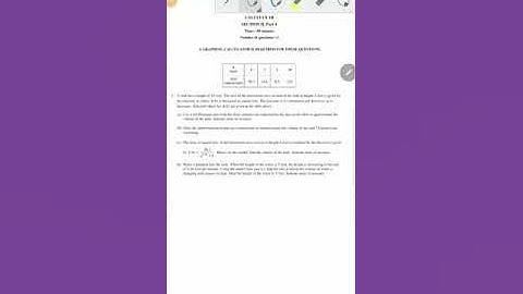 2017 AP Calculus AB  Free Response Solutions #1