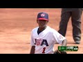 South Africa v USA - U-12 Baseball World Cup 2019 - Placement Round