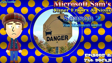 the Windows XP narrator reads SUPER funny errors and signs S2E2