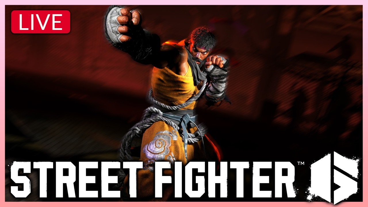 🔴LIVE  -【SF6】COLOCANDO MEU RYU EM UM CAMPEONATO (péssima ideia) !discord !controle !coach