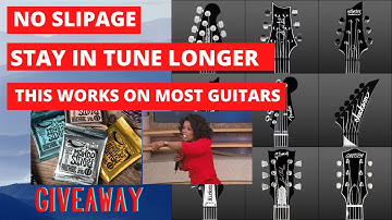 How to Change Guitar Strings Perfectly (Every Time) + GIVEAWAY