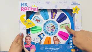 Ms Rachel Spin Along Learning Wheel