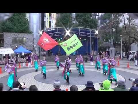 池袋笑來會☆チャリティーよさこい2015 in 西口公園