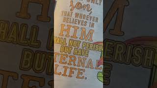 John 3:16 coloring page#john316 #bibleverse #coloring #christian